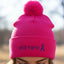 Gorro de Pom-Pom Still Here – Sombrero de Tejido para la Conciencia de la Epilepsia