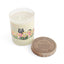 Floral Cat Glass Candle – Cozy Cat Lover Decor