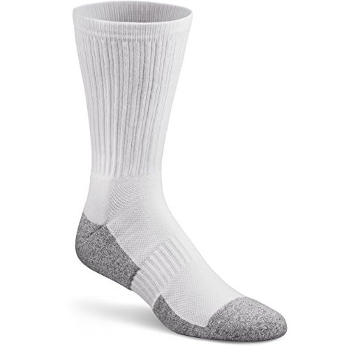 Chaussettes Crew Diabétiques Dr. Comfort - Blanc Grand