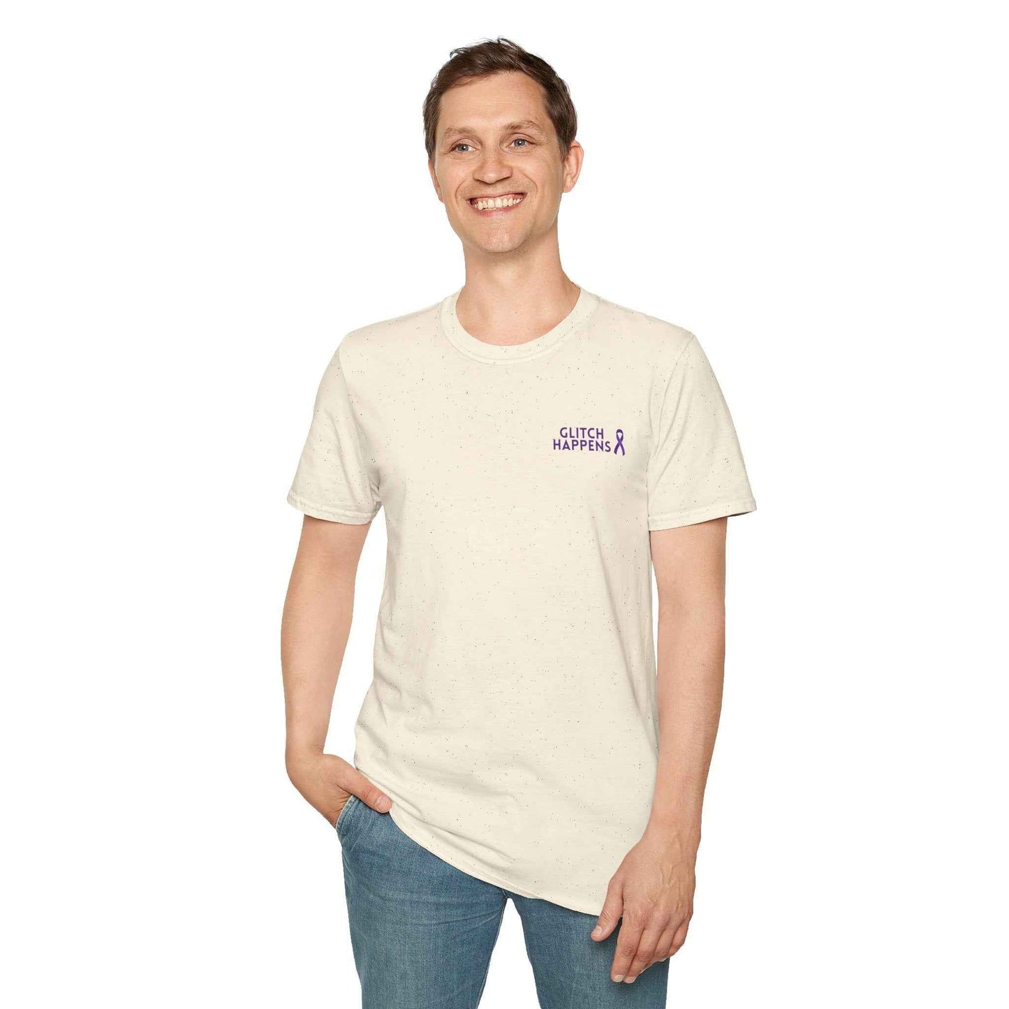 Camiseta Glitch Happens – Camiseta Minimalista de Primeros Auxilios