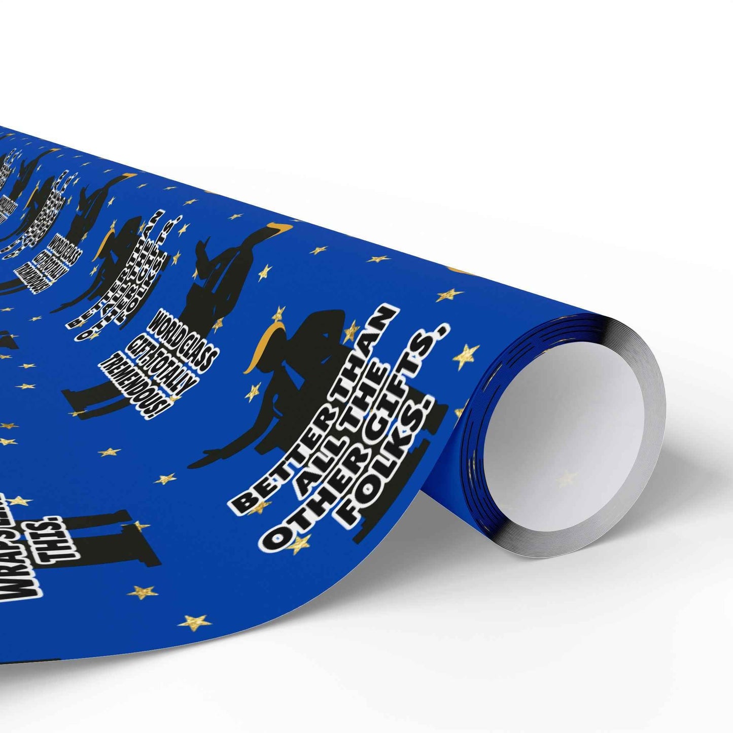Greatest Present, Believe Me Political Parody Wrapping Paper