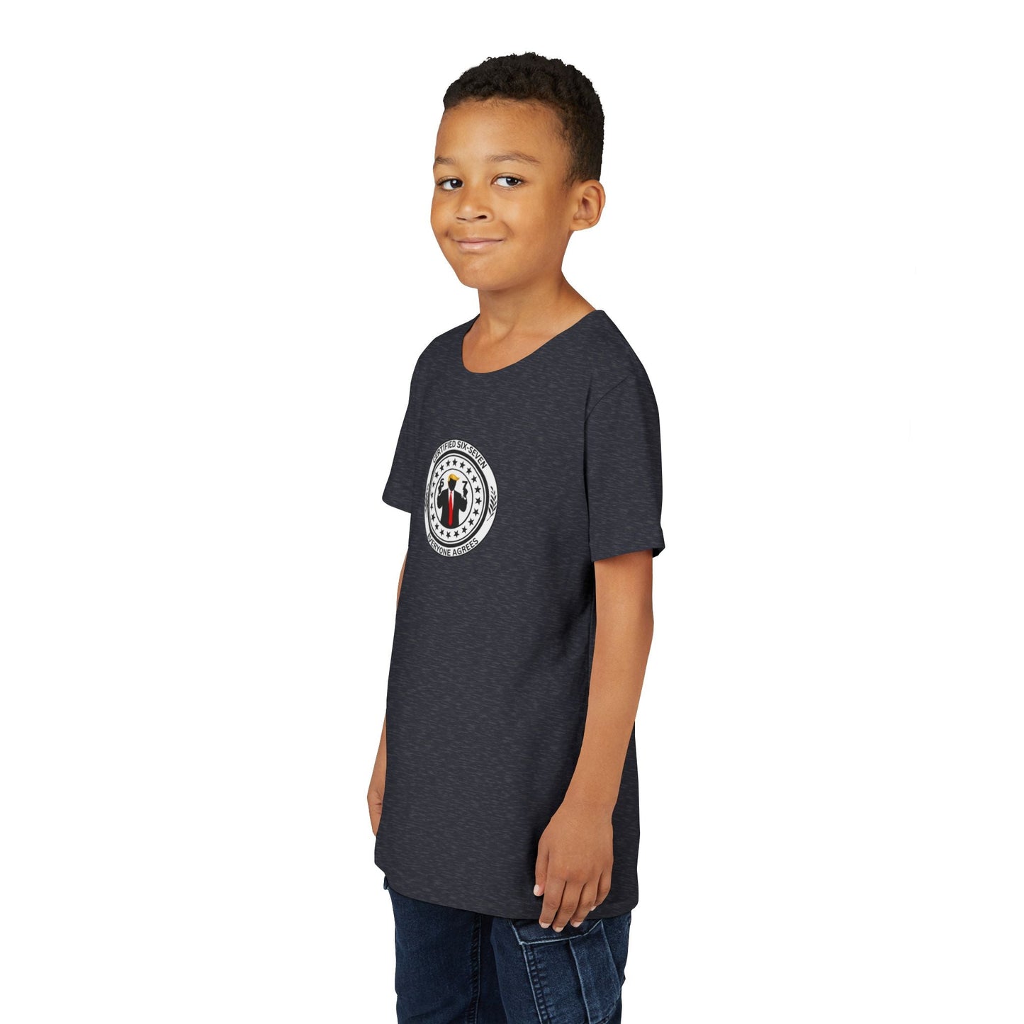 Camiseta Infantil Certificada Six-Seven