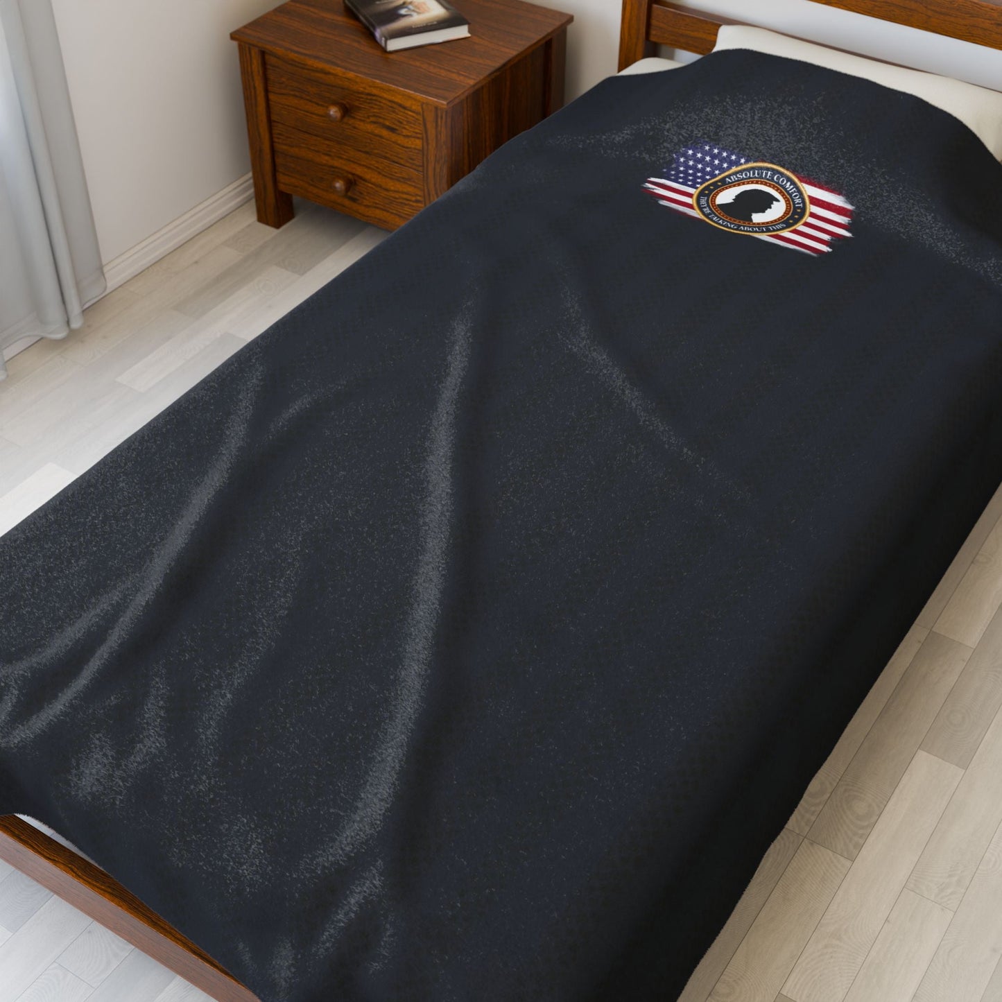 Absolute Comfort Political Parody Throw Blanket