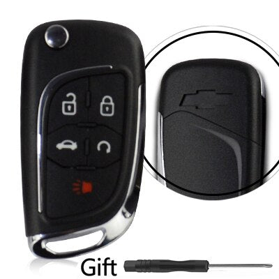 OkeyTech For Chevrolet Lova/Aveo/Cruze Remote Car Key Shell 2/3/4/5 Buttons For Opel Vauxhall Insignia Astra Mokka For Buick - Korvel