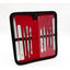 Dural Manicure/Pedicure/Facial Complete Kit with Leather Case