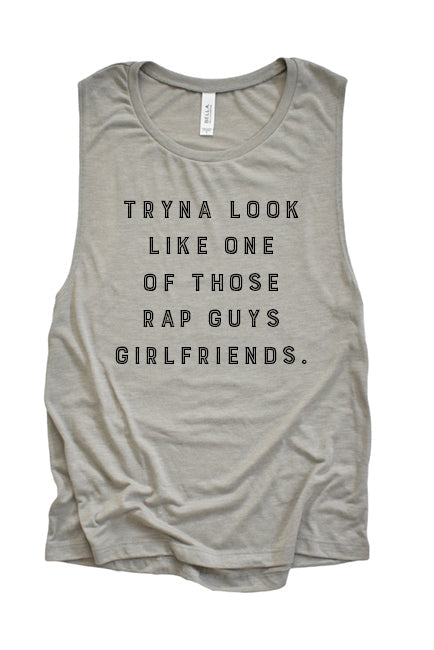 Rap Guys Girlfriends Muscle Tank - Korvel