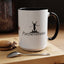 Purrseverance Accent Coffee Mug - Stylish & Functional