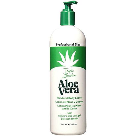 Triple Lanolin Aloe Hand and Body Lotion Pump - 20 Oz