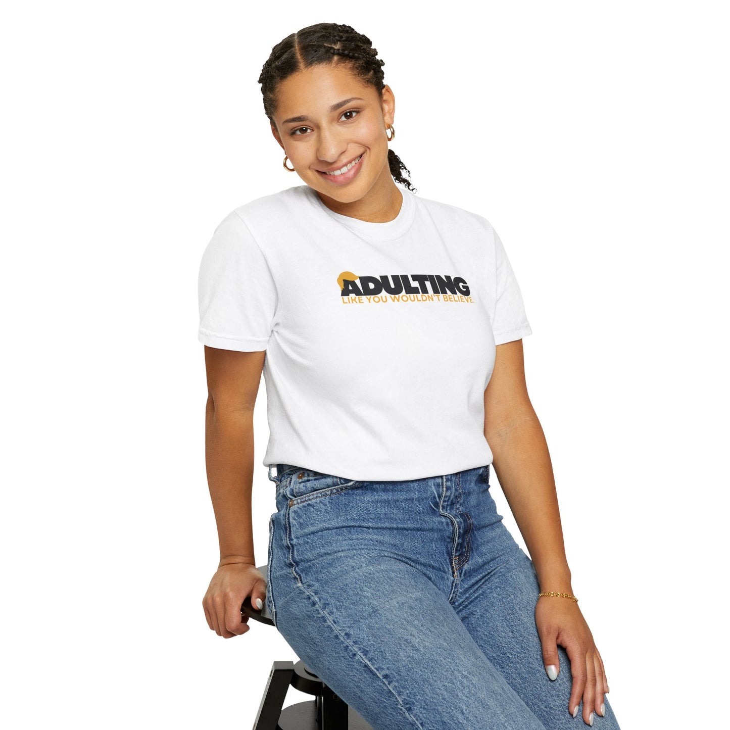 Adulting, como no lo creerías – Camiseta Unisex
