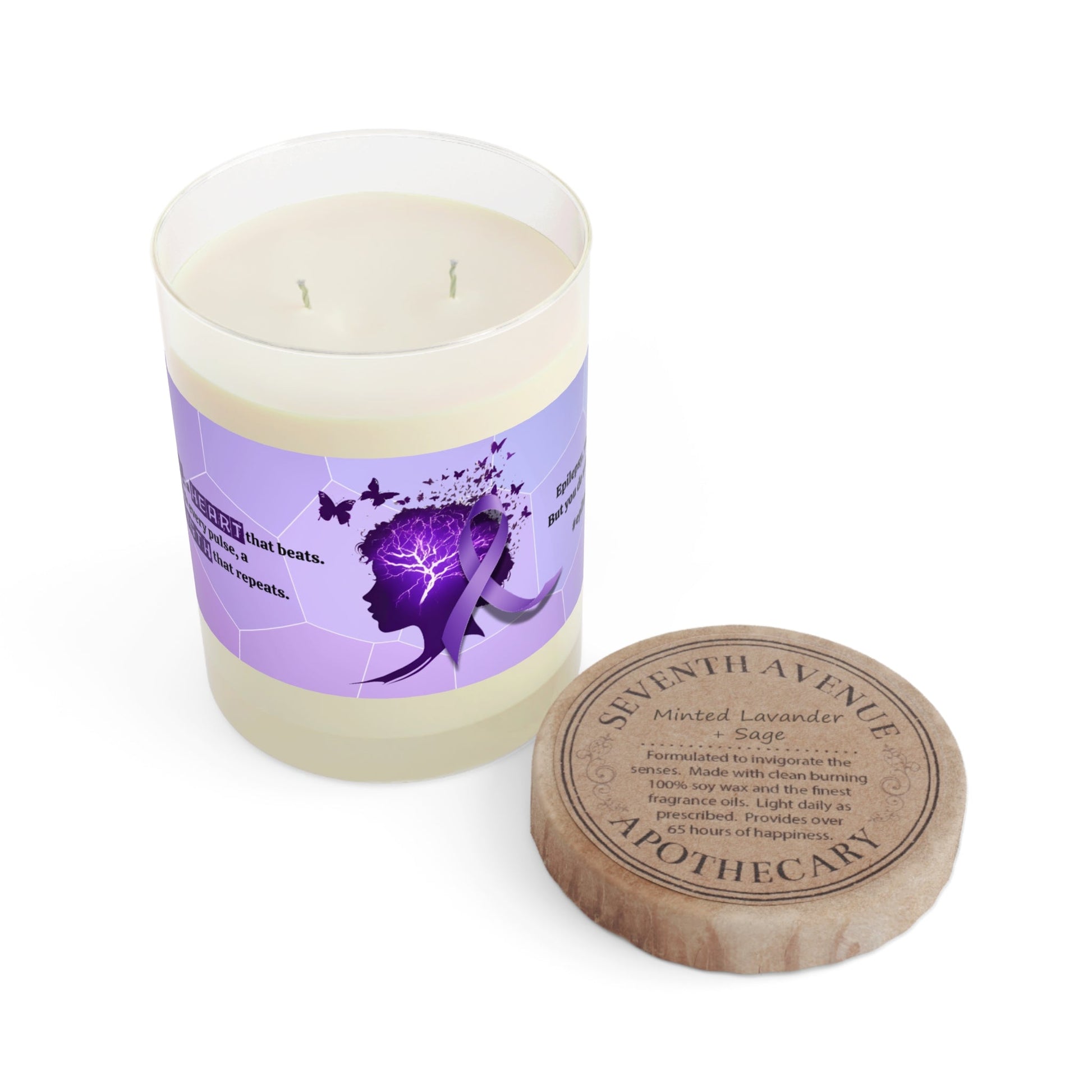 Empowered Soul Aromatherapy Candle - 11oz Full Glass - Korvel