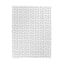 Couverture en velours noir et blanc Freedom – Plaid ultra-doux