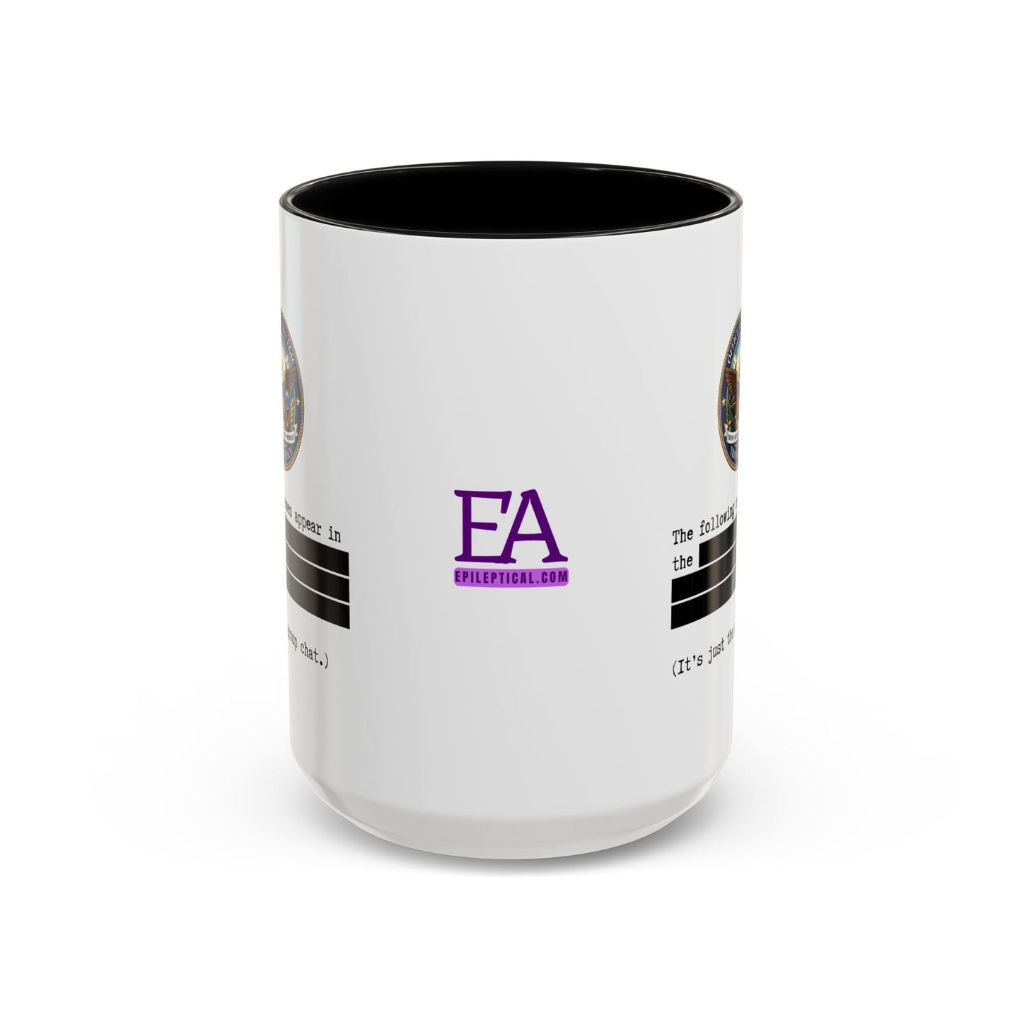 Unsealed Documents Coffee Mug – Political Satire Design