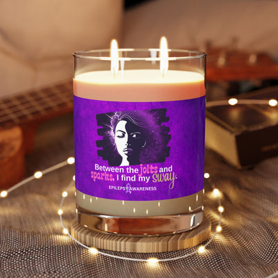 Serenity Found Scented Candle - Elegant Glass, 11oz - Korvel