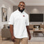 Classic USA Embroidered Unisex Polo Shirt
