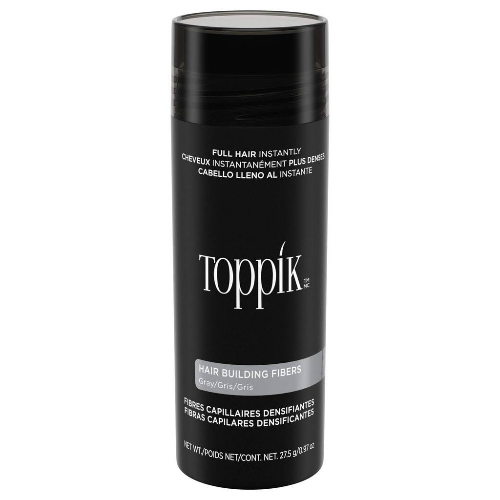 Toppik Hair Building Fibers - Gray, 27.5 G / 0.97 Oz