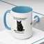 Charming Cat-Themed Accent Coffee Mug (11oz & 15oz) - Korvel