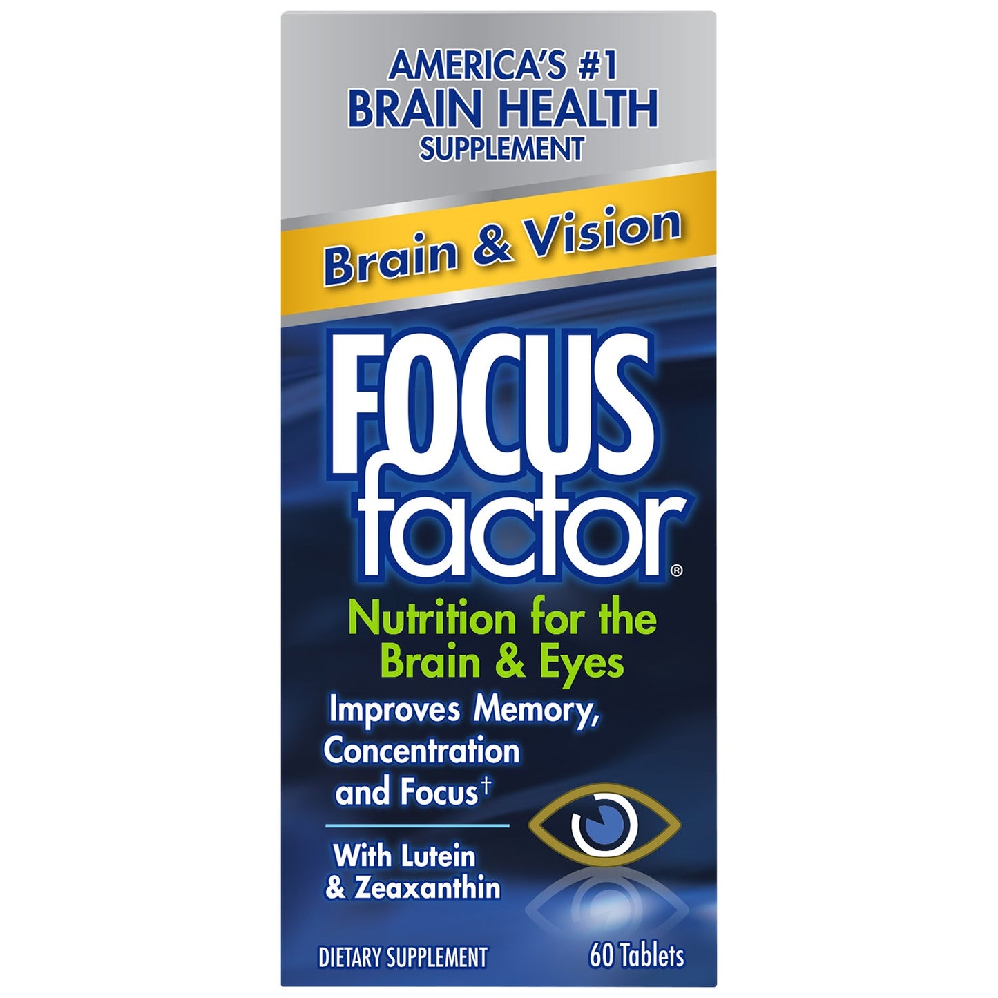 Focus Factor Tb 60 Es - Nutrición Cerebral Premium