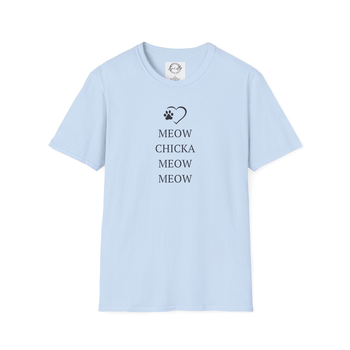Meow Chicka Meow Meow Unisex Softstyle T-Shirt