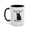 Charming Cat-Themed Accent Coffee Mug (11oz & 15oz) - Korvel