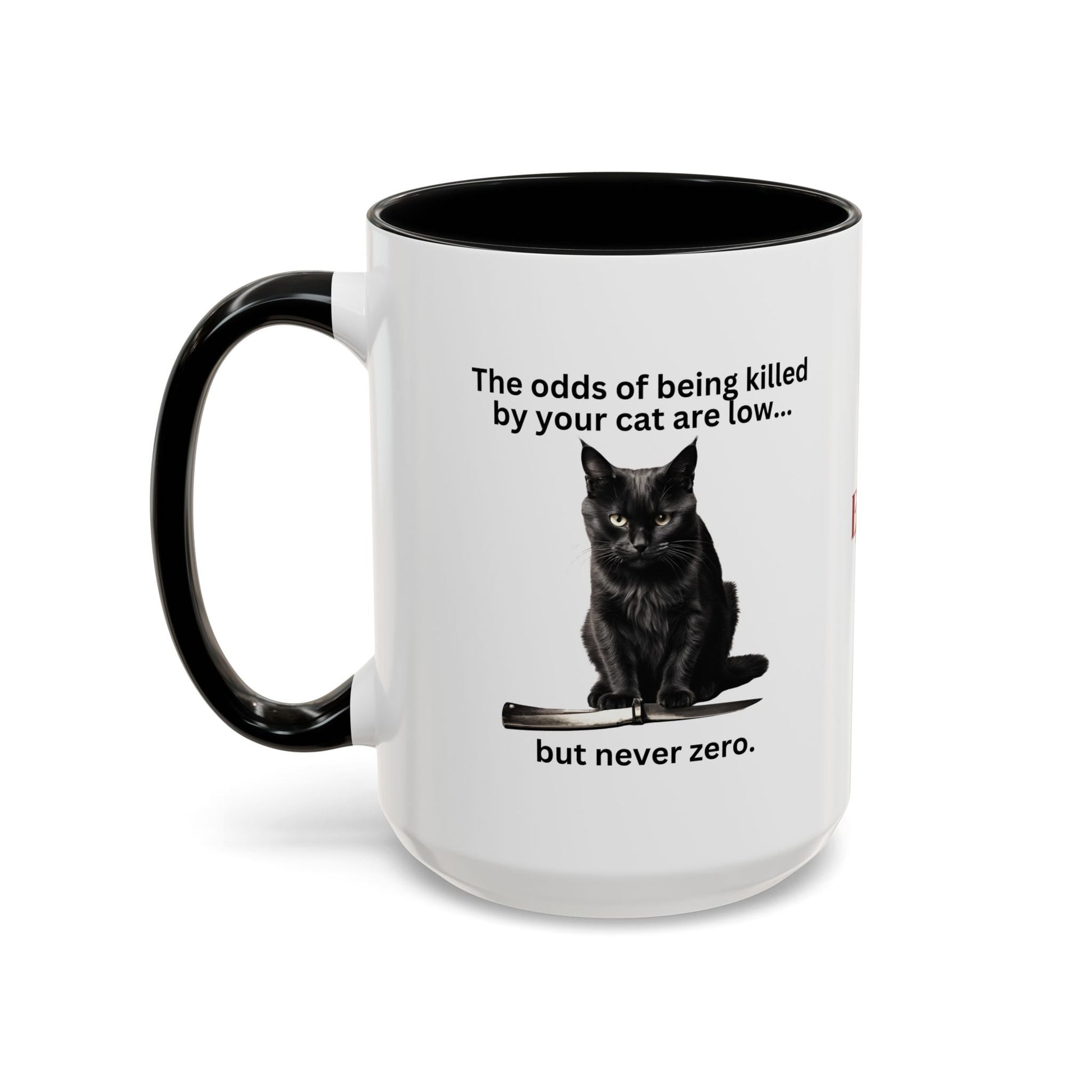 Charming Cat-Themed Accent Coffee Mug (11oz & 15oz) - Korvel