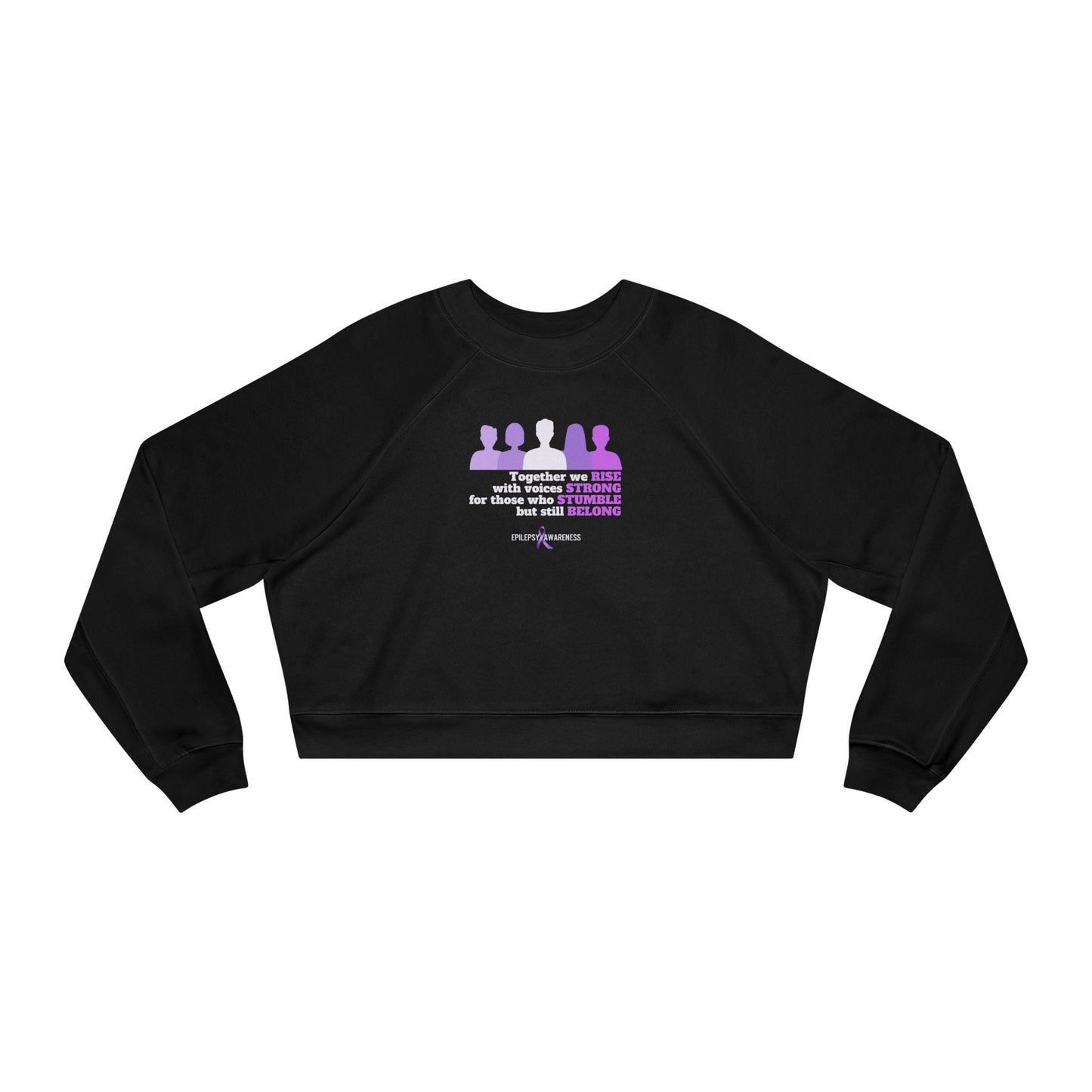 Together We Stand Women's Cropped Fleece Pullover
