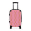 Valise à fleurs de chat rose | Bagages Cute Chaos