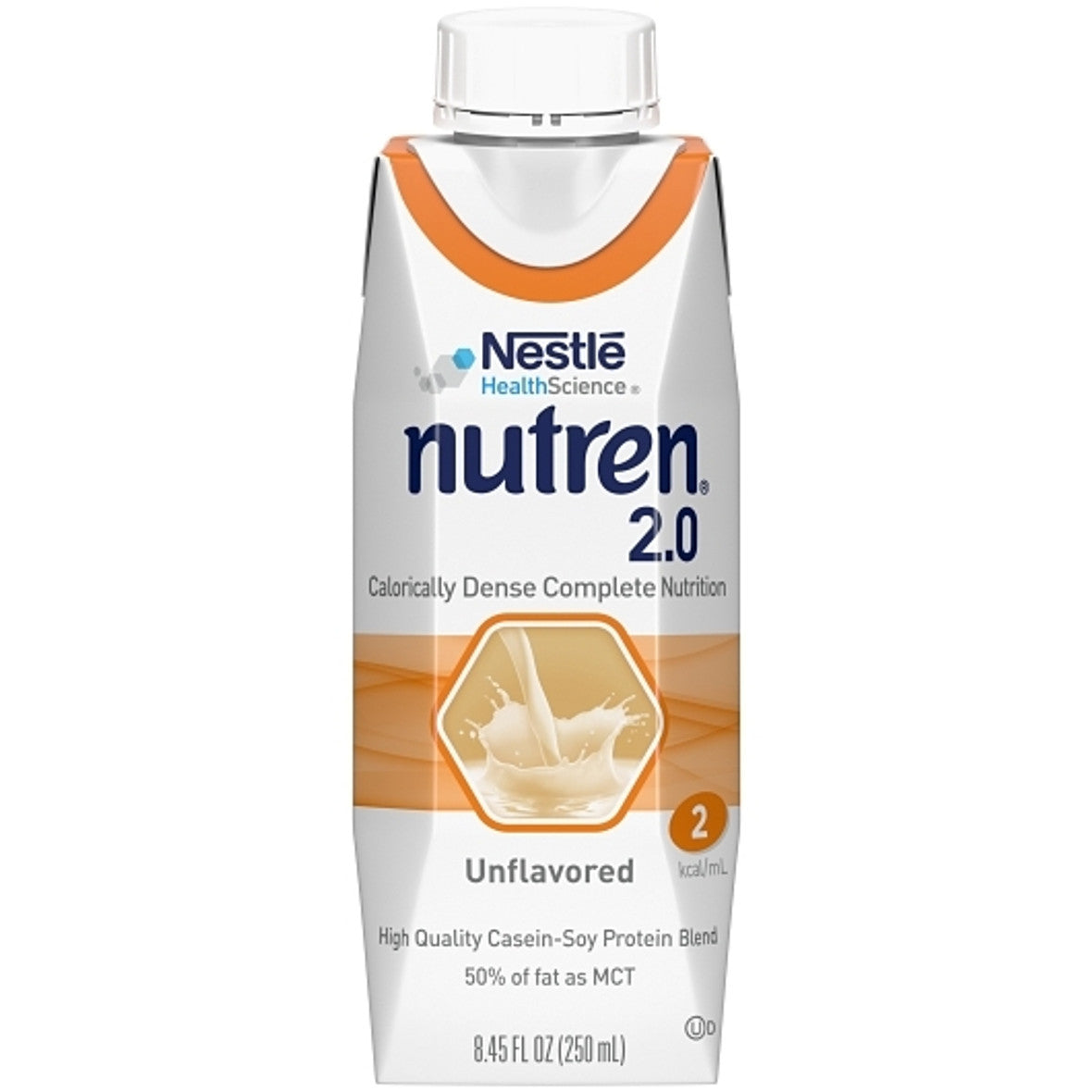 Nutren 2.0 Lq Unflavored Tube Feeding Supplement - 24x250mL