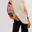 Sudadera de Cuello Redondo a Rayas con Manga Larga