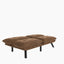 Sofá Cama Moderno Plegable Convertible Marrón