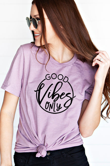 Good Vibes Only T-Shirt - Korvel