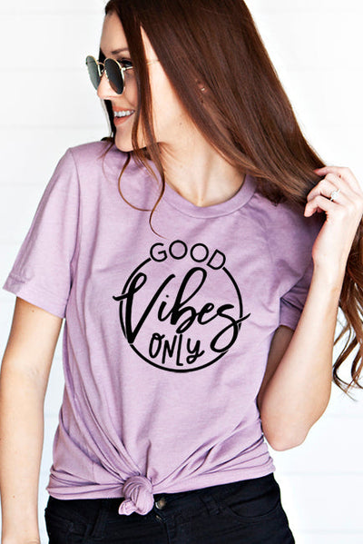 Good Vibes Only T-Shirt - Korvel