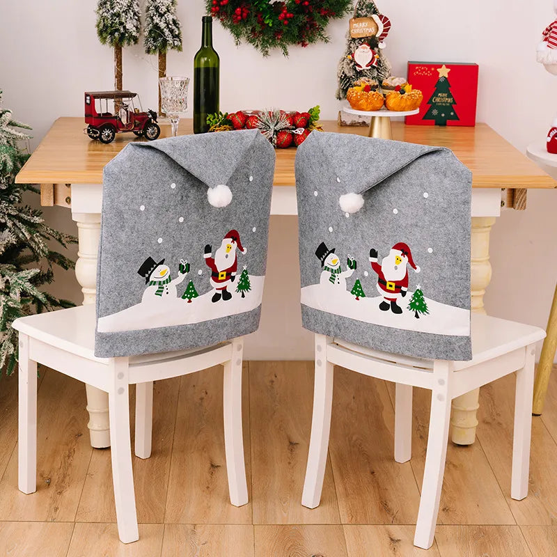 Christmas Pattern Chair Cover - Korvel