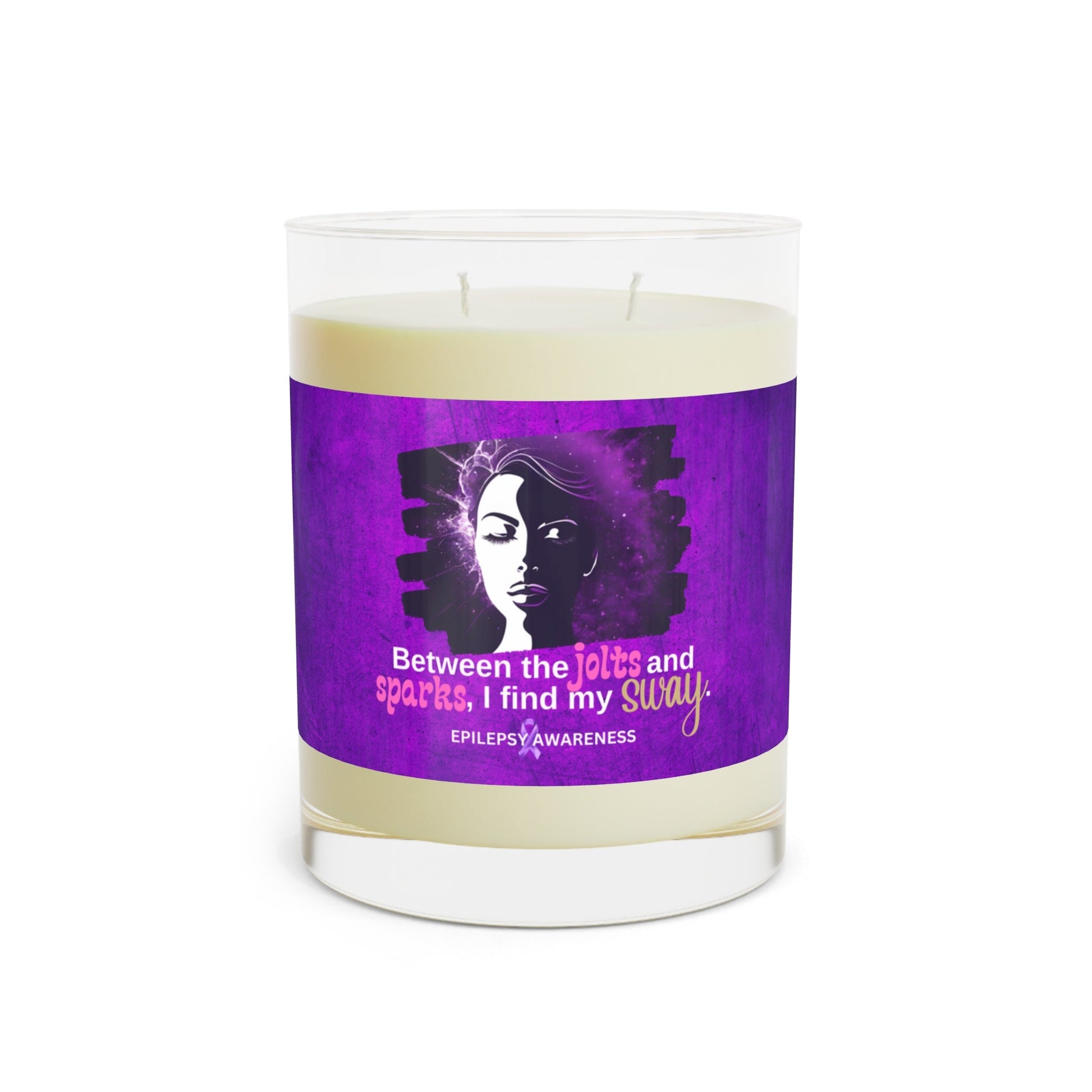 Serenity Found Scented Candle - Elegant Glass, 11oz - Korvel