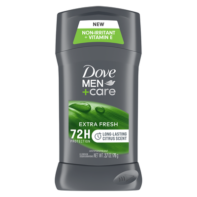 Dove Men+Care Antitranspirante Desodorante en Barra Extra Fresco 2.7 Oz