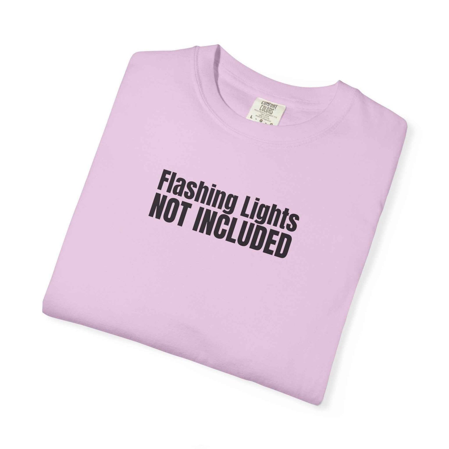 Flashing Lights Not Included T-Shirt | Epilepsy Awareness