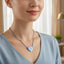 Still Here Engraved Heart Necklace
