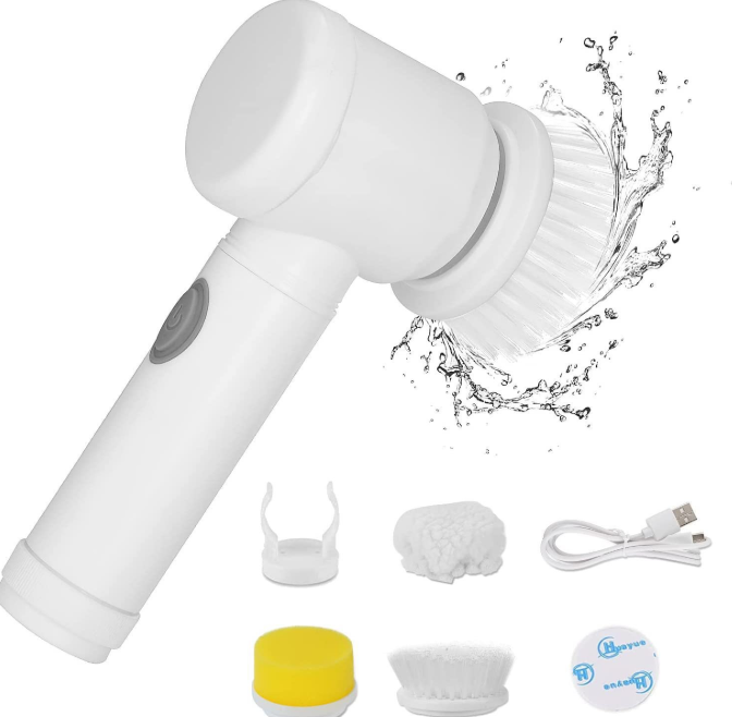5-in-1 Electric Cleaning Brush for Home Use