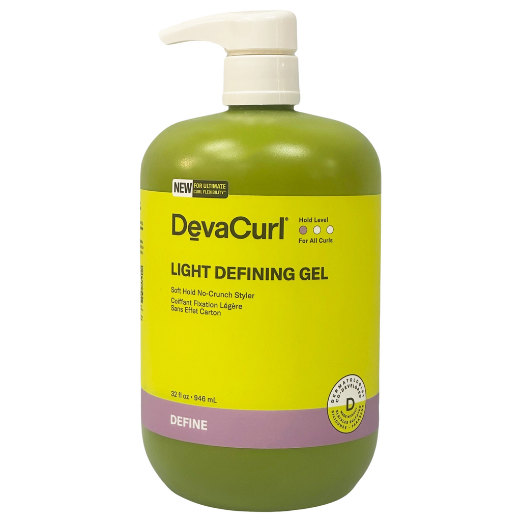 DevaCurl Light Defining Gel - Soft Hold Styling Gel 946ml