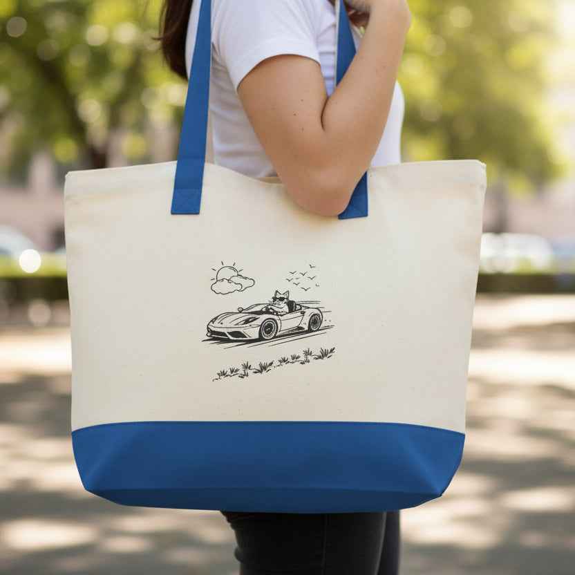 Wander Road Heavyweight Canvas Tote Bag