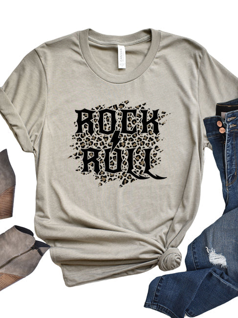 Rock and Roll Leopard Tee 1667 - Korvel