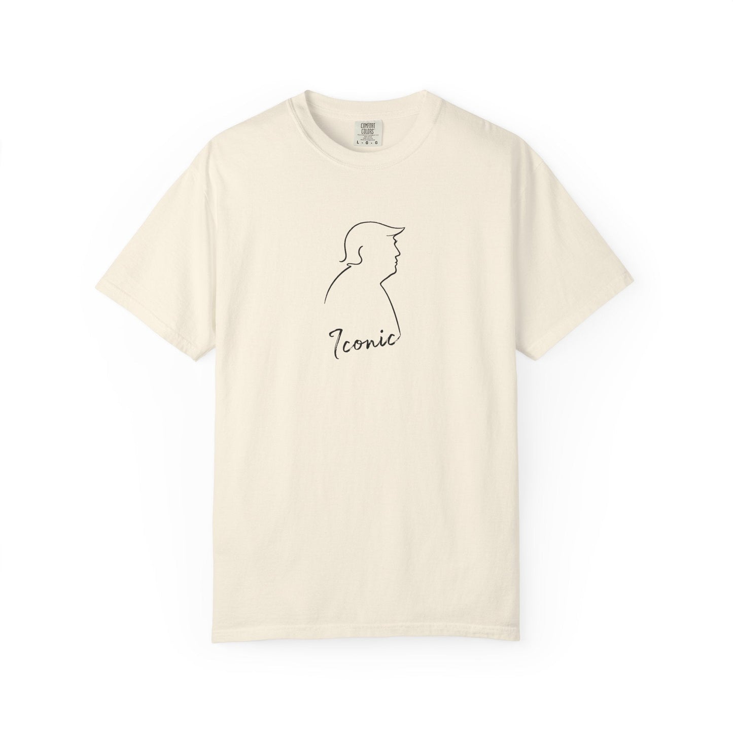 Iconic Minimal Silhouette Statement T-Shirt