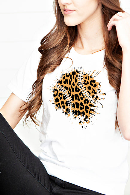 Leopard Baseball 1669 T-Shirt