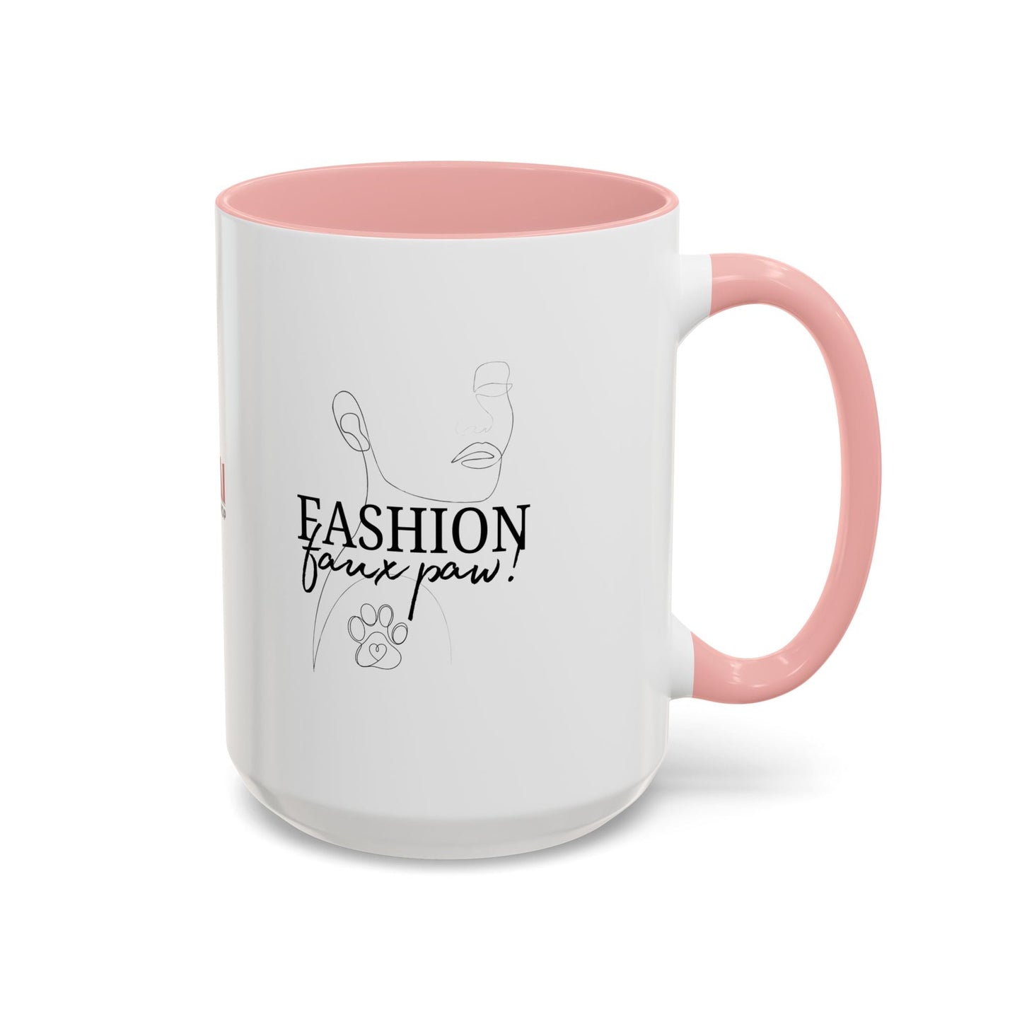 Stylish Faux Paw Accent Coffee Mug - Perfect for Your Brew (11oz & 15oz) - Korvel
