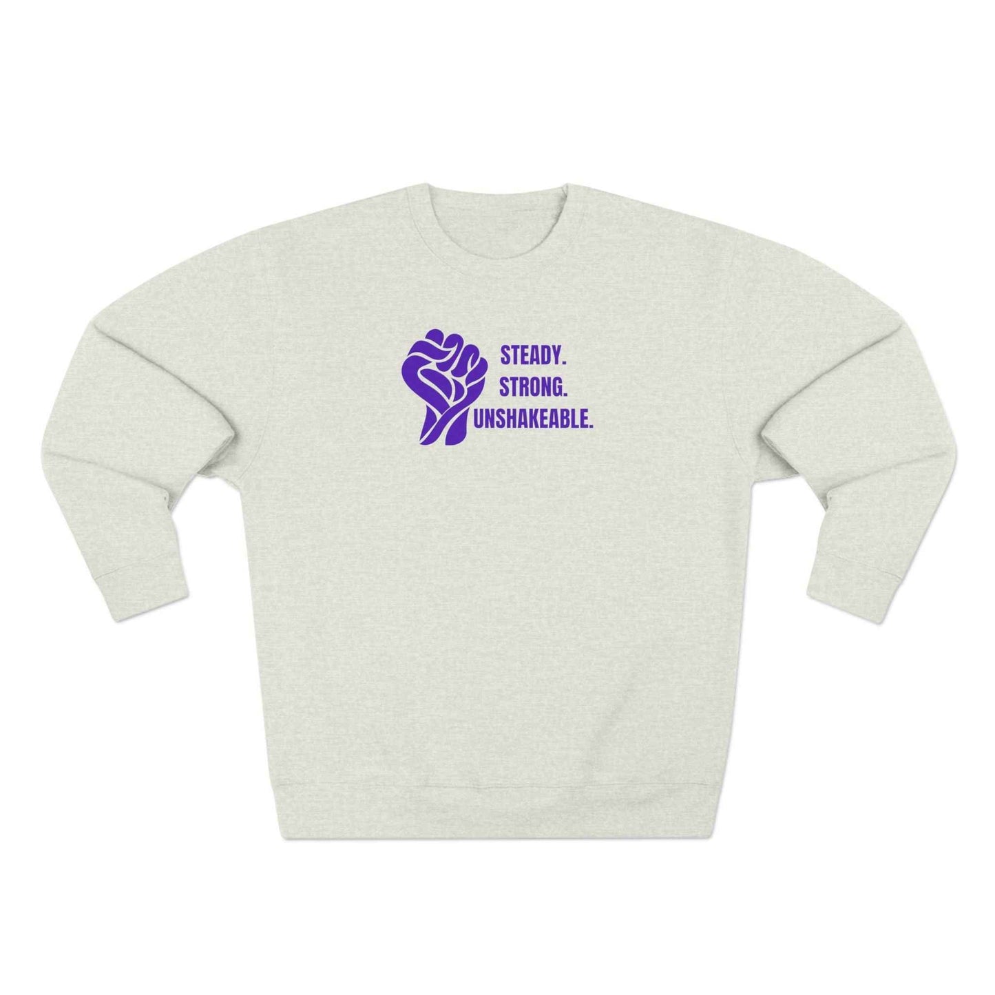 Constante. Fuerte. Inquebrantable. Sudadera de Concienciación sobre la Epilepsia