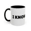Taza de café I KNOW WORDS