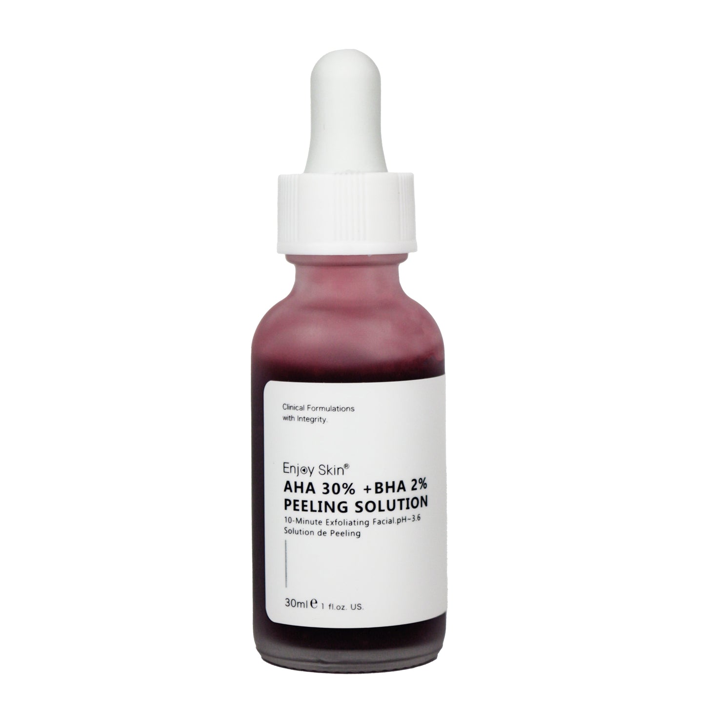 Hot Sell Natural Organic AHA 30% BHA 2% Serum Deep Peeling Exfoliating Solution Skin Facial Serum - Korvel