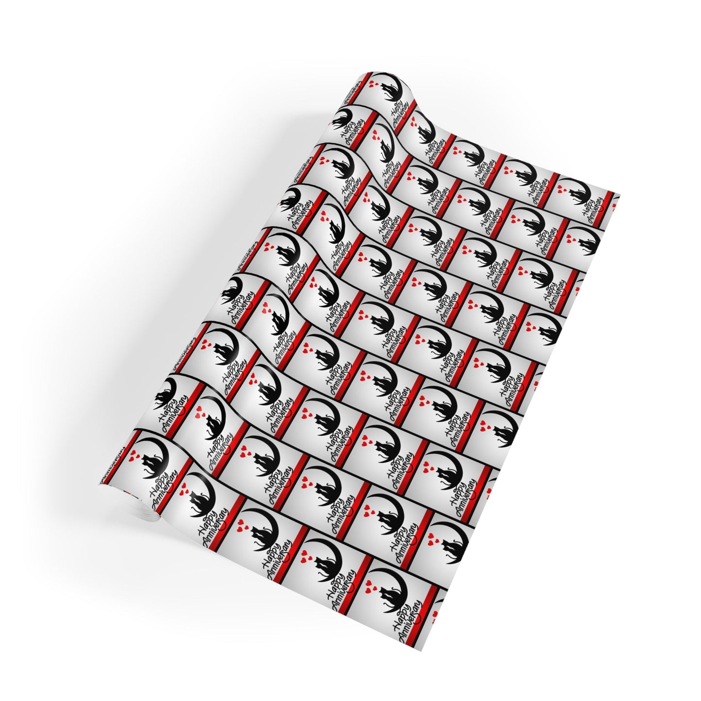 Papier Cadeau Joyeux Anniversaire Kitties - 1pc