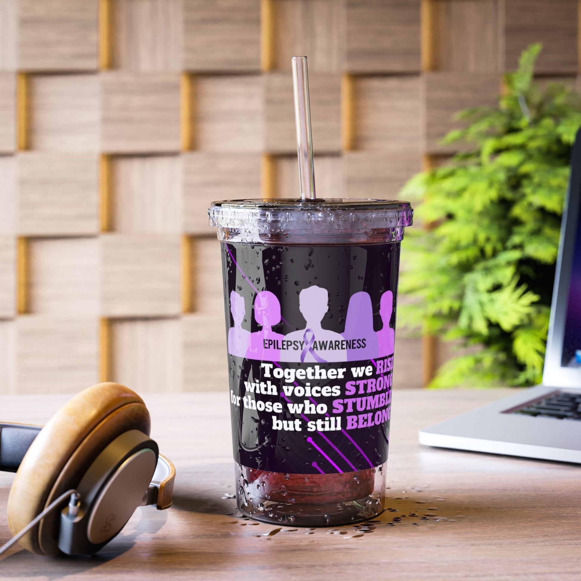 Elevate Your Sip: Stylish Insulated Acrylic Tumbler - Korvel