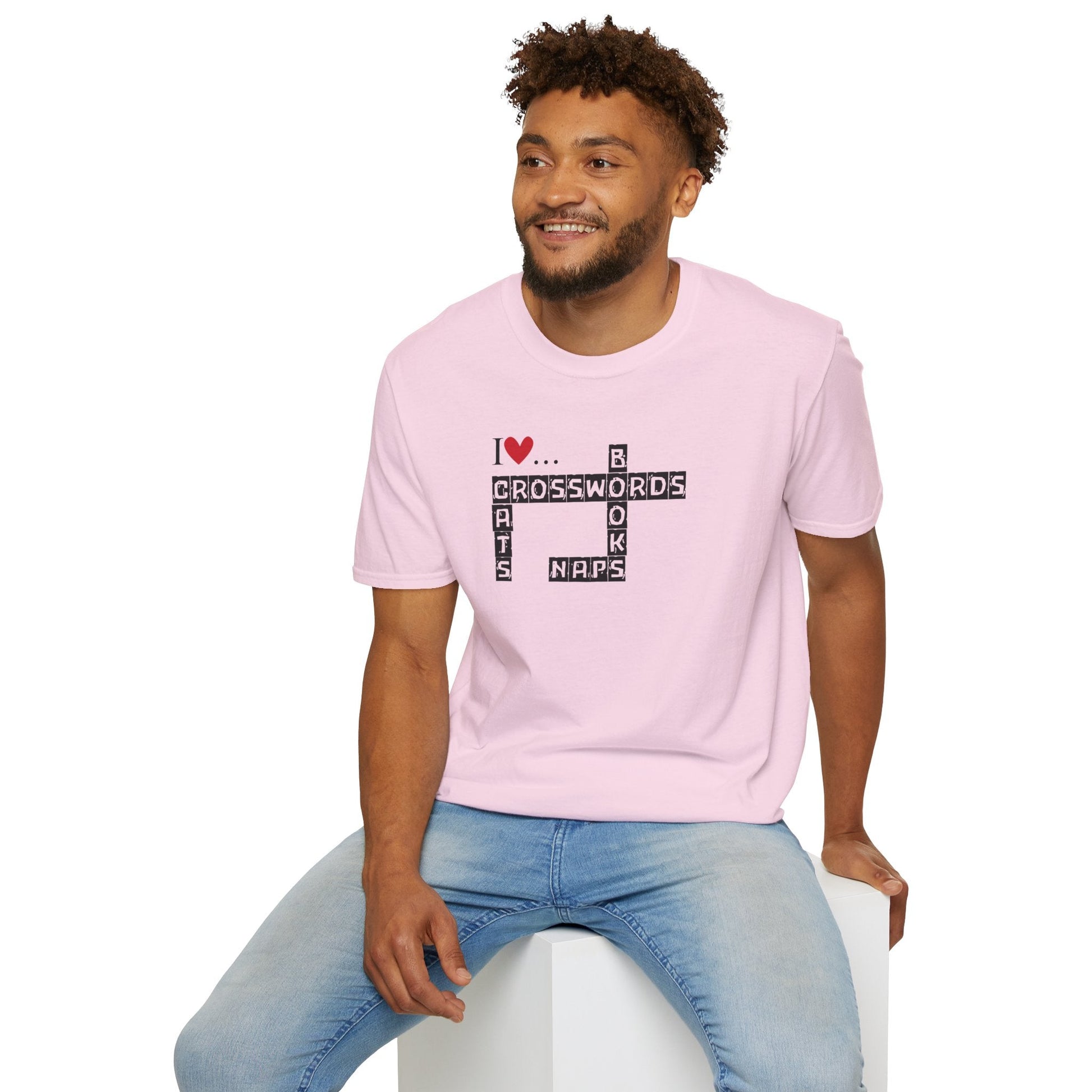 Purrfectly Cozy Crosswords Unisex T-Shirt - Korvel