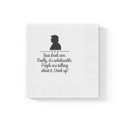 Best Drink Ever Cocktail Napkins – Fun Party Décor